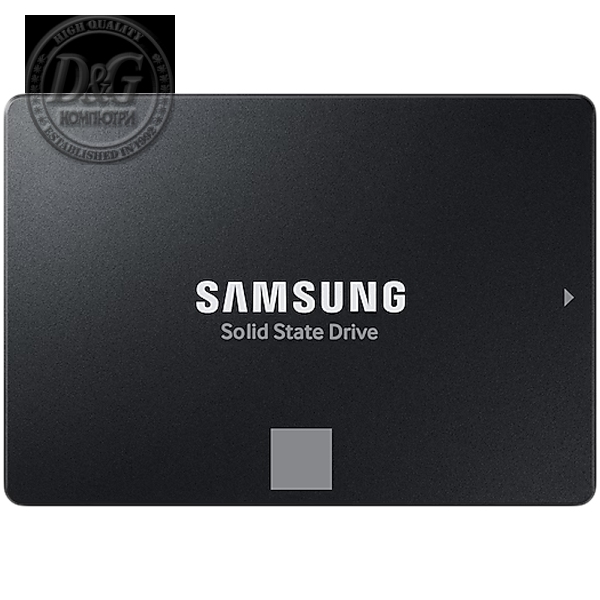 Samsung 870 EVO 4TB SSD, 2.5” 7mm, SATA 6Gb/s, Read/Write: 560 / 530 MB/s, Random Read/Write IOPS 98K/88K