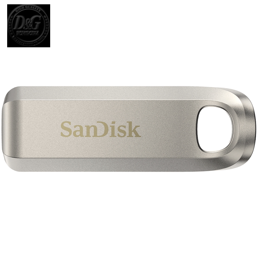 SanDisk Ultra Luxe USB Type-C  Flash Drive 64GB USB 3.2 Gen 1 Performance with a Premium Metal Design, EAN: 619659206031