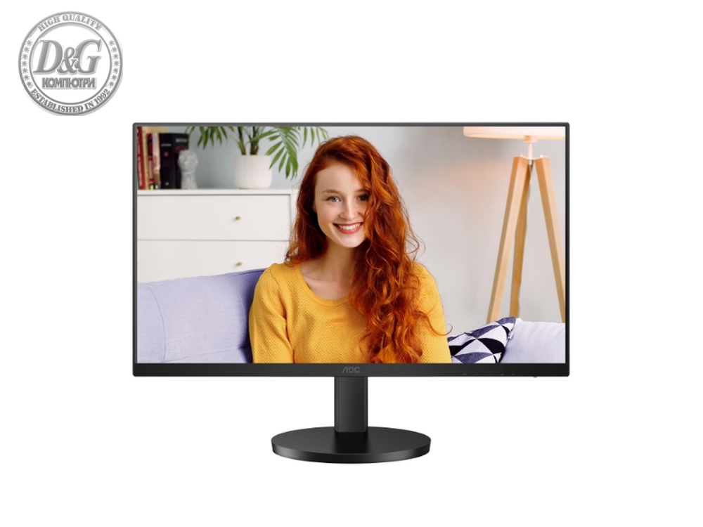 AOC U27B3AF, 27" IPS WLED, 3840x2160@60Hz, 4ms GtG, 300cd m/2, 1000:1, 50M:1 DCR, Adaptive Sync, FlickerFree, Blue Light Tech. Soft., 2Wx2, Tilt, Height Adjust, 2xHDMI, DP