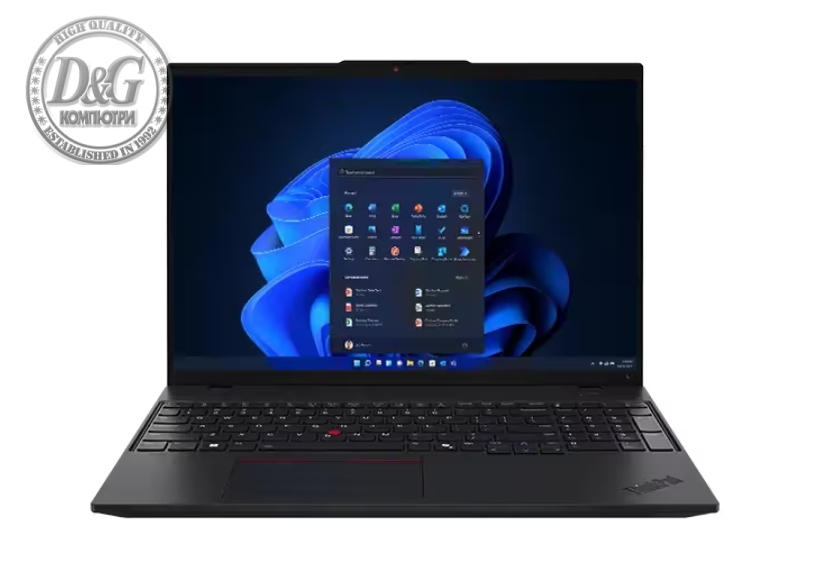 Lenovo ThinkPad L16 G1 Intel Core Ultra 7 155U (up to 4.8GHz, 12MB), 32GB(16+16) DDR5-5600, 1TB SS, 16" WUXGA (1920x1200) IPS AG, Intel Graphics, 5MP&IR Cam, Backlit KB, Black, WLAN, BT, 3cell, SCR, FPR, Win11Pro, 3Y Onsite