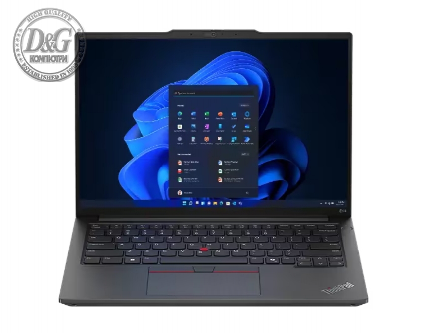 Lenovo ThinkPad E14 G6 Intel Core Ultra 7 155H (up to 4.8GHz, 24MB), 16GB DDR5-5600, 512GB SSD, 14" WUXGA (1920x1200) IPS AG,Intel Arc Graphics, FHD&IR Cam, Backlit KB, Black, WLAN, BT, 3cell, FPR, Win11Pro, 3Y Onsite