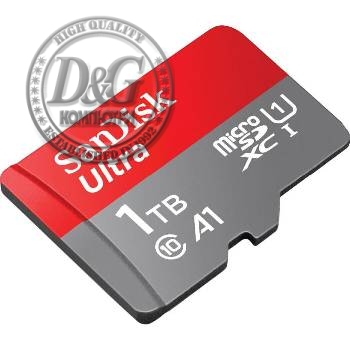 SanDisk Ultra microSDXC 1TB + SD Adapter 150MB/s  A1 Class 10 UHS-I, EAN: 619659200589