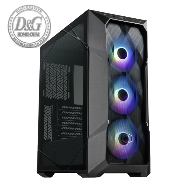 Кутия Cooler Master MasterBox TD500 V2 Mesh Black ARGB