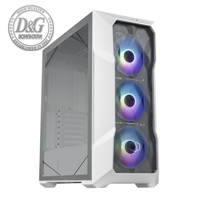 Кутия Cooler Master MasterBox TD500 V2 Mesh White ARGB