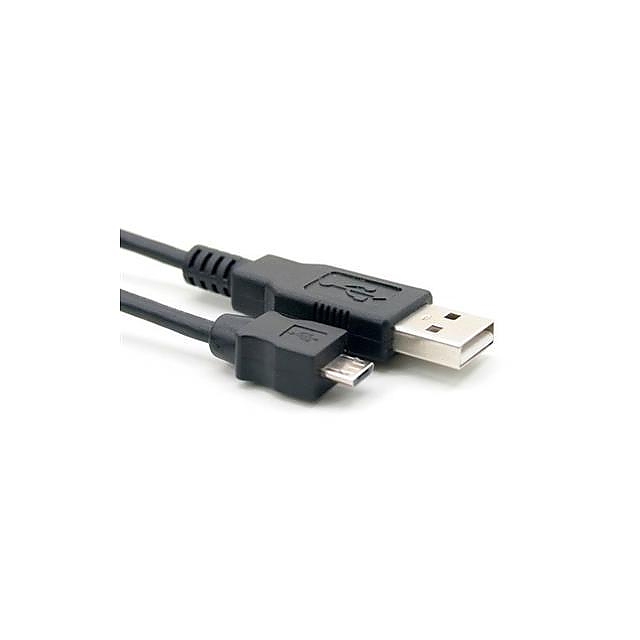 Кабел ACT SB0005, USB-A мъжко - micro USB-B женско, 5.0 м, Черен