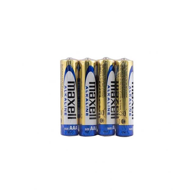 Алкална батерия MAXELL LR03 /4 бр. в опаковка/ shrink 1,5V