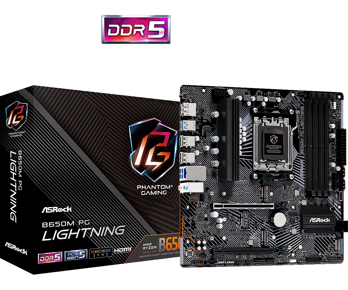 ASROCK B650M PG LIGHTING