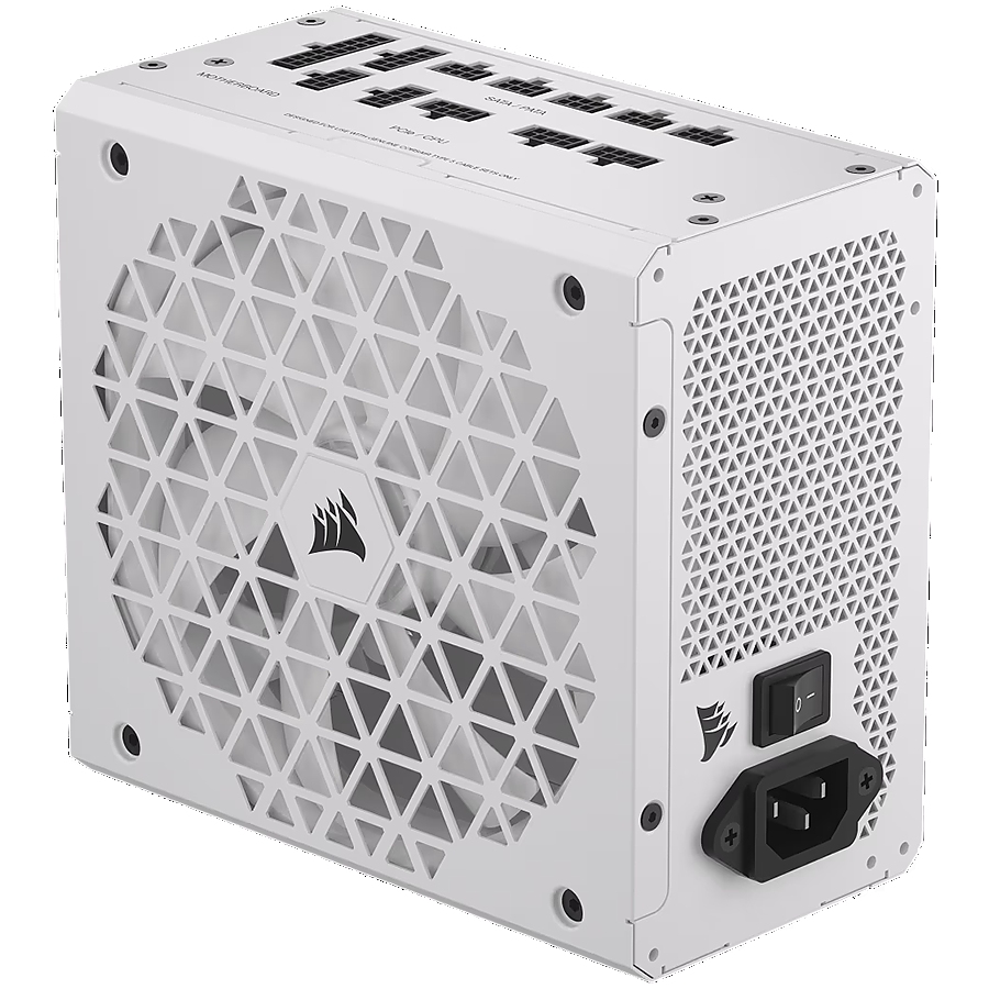 CORSAIR RMx Shift White Series, RM850x Shift White, 850 Watt, 80 PLUS GOLD, Fully Modular Power Supply