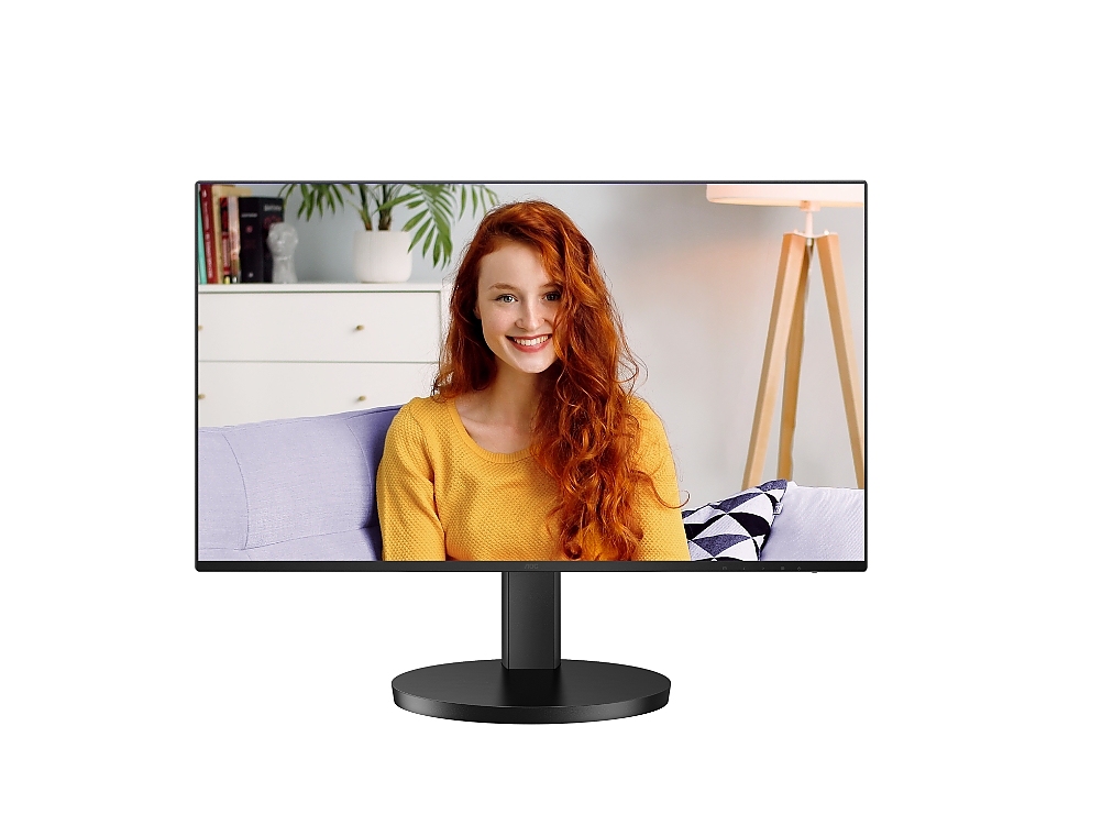 AOC 24B3CF2, 23.8" IPS WLED, 1920x1080@100Hz, 4ms GtG, 1ms MPRT, 250cd m/2, 1300:1, 20M:1 DCR, Adaptive Sync, FlickerFree, Low Blue Light., 2Wx2, Tilt, Height Adjust, HDMI, USB hub