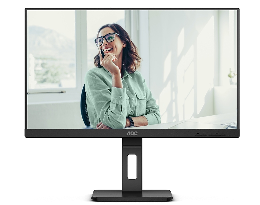 AOC 24P3CV, 23.8" IPS WLED, 1920x1080@75Hz, 4ms GtG, 300cd m/2, 1000:1, 50M:1 DCR, Adaptive Sync, FlickerFree, Low Blue Light, 2Wx2, Tilt, Height Adjust, Pivot, Swivel, HDMI, DP, USB hub