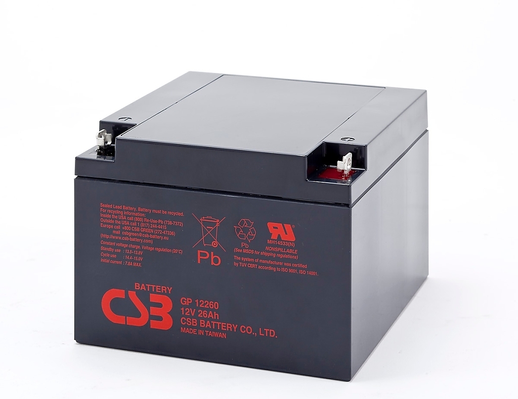 CSB - Battery 12V 26Ah