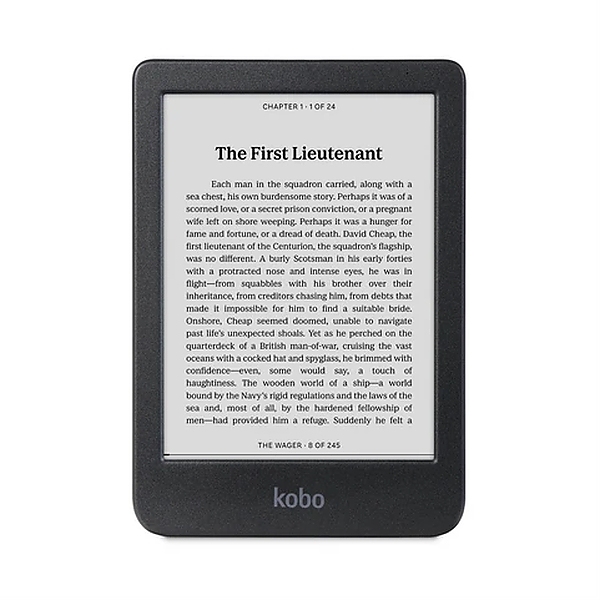 Kobo Clara BW e-Book Reader, E Ink Carta 1300 touch screen 6 inch, 1448 x 1072 pixels, 16 GB, 1000 MHz/512 MB, 1 x USB C, Greutate 0.172 kg, Wireless, Comfort Light, 12 fonts 50 font styles 15 file formats supported natively Black