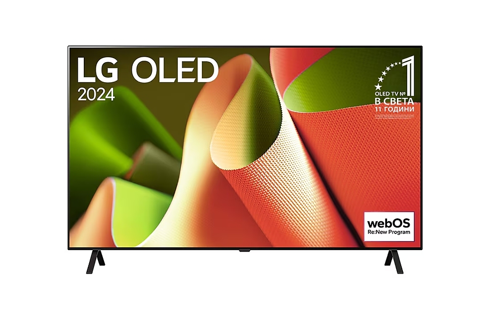 LG OLED65B43LA, 65" UHD OLED Color, 4K (3840 x 2160), DVB-C/T2/S2, Full Cinema Screnn, Alpha 8 AI 4K, ThinQ AI, HDR10, VRR, NVIDIA G-SYNC, AMD FreeSync, Dolby Vision, Dolby Atmos, Wi-Fi, Bluetooth, HDMI, USB, Airplay 2, Multi View, Meteor Titan