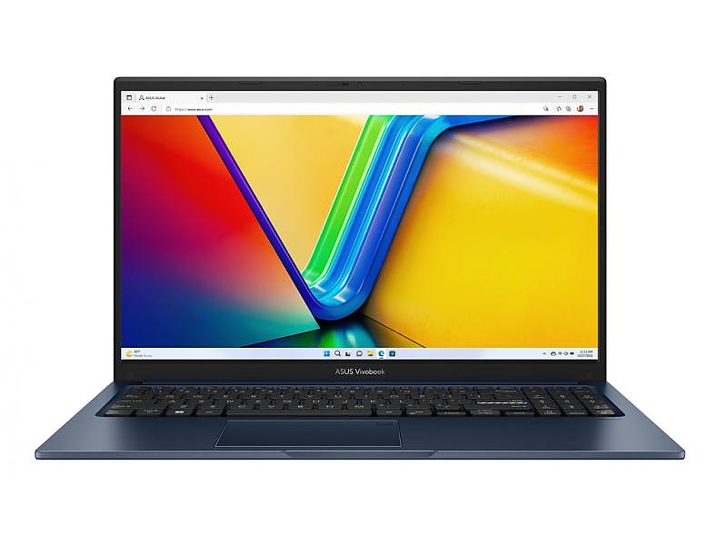 ASUS Vivobook 15 X1504ZA-NJ886 с Intel Core i5-1235U (0.9/4.4GHz, 12M), 16 GB, 1TB M.2 NVMe SSD, Intel Iris Xe Graphics, Free DOS, Тъмносин