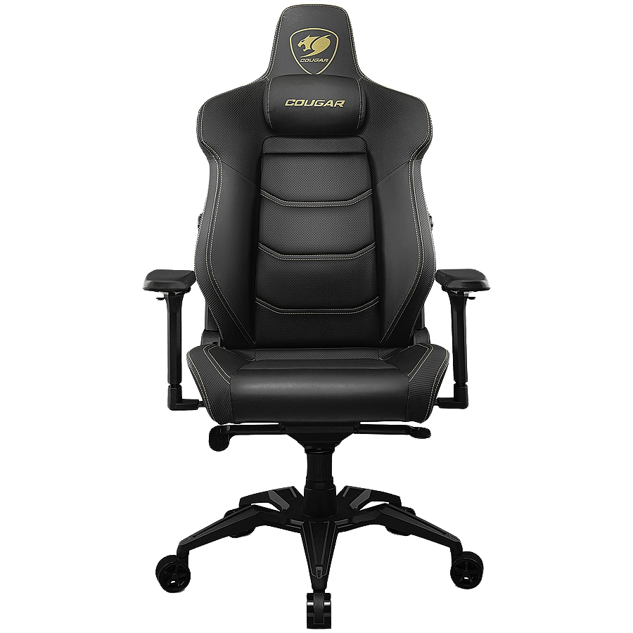 COUGAR Armor EVO Royal, Gaming Chair, Integrated 4-way lumbar support, Magnetic neck pillow memory foam, Breathable PVC leather, Full steel frame for sturdy support, 4D adjustable armrest, 5-star base and extra-size wheels, Support up to 160kg