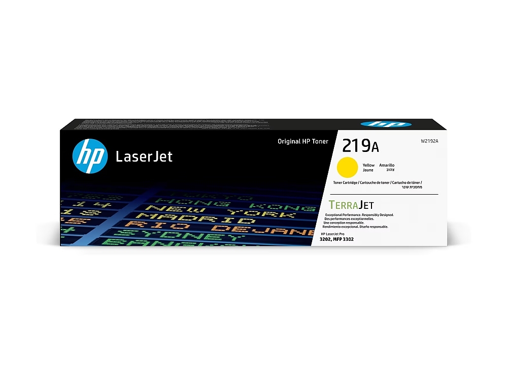 HP 219A Yellow Original LaserJet Toner Cartridge