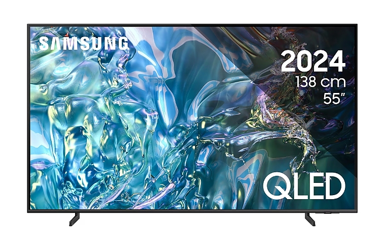 Samsung 55" 55Q60D AI 4K QLED, SMART, Wireless, Network, PIP, Bluetooth 5.2, 3xHDMI, 2xUSB, Black