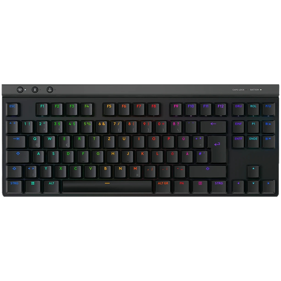 LOGITECH G515 LIGHTSPEED TKL - BLACK - US INT'L - 2.4GHZ/BT - EMEA28i-935 - TACTILE