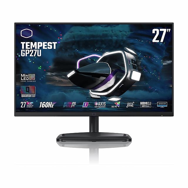 Монитор Cooler Master Tempest GP27U, 27, 4K UHD 3840 x 2160, Quantum Dot