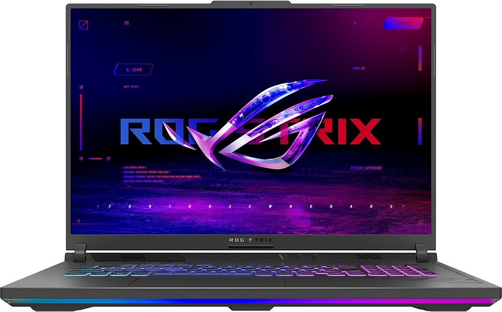 Asus ROG Strix G18 G814JIR-N6002, Intel  i9 14900HX 2.2 GHz (36MB Cache, up to 5.8 GHz, 24 cores, 32 Threads), QHD+ 16:10 (2560 x 1600, WQXGA) 240Hz,32GB DDR5 , 1TB PCIe4., RTX 4070  8GB DDR6, WiFi 6, RGB Per-Key Kbd, No OS, Eclipse Gray