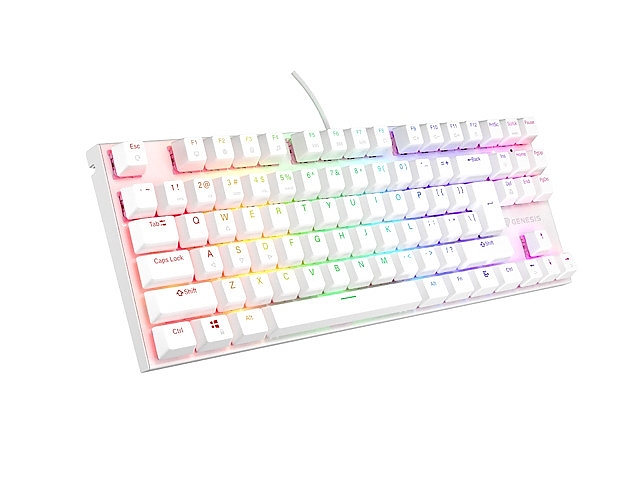 Genesis Mechanical Gaming Keyboard Thor 303 TKL RGB, Silent