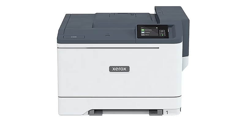 Xerox C320 A4 colour printer 33ppm. Duplex, network, wifi, USB, 250 sheet paper tray