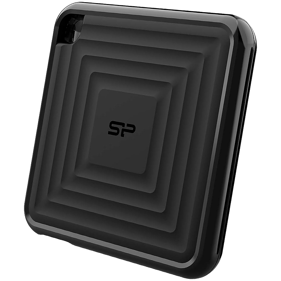 Silicon Power PC60 512GB Portable SSD SATAIII USB 3.2 Gen2 (Type-C) Portable SSD, R/W: up to 540MB/s; 500MB/s, Black, EAN: 4713436149958