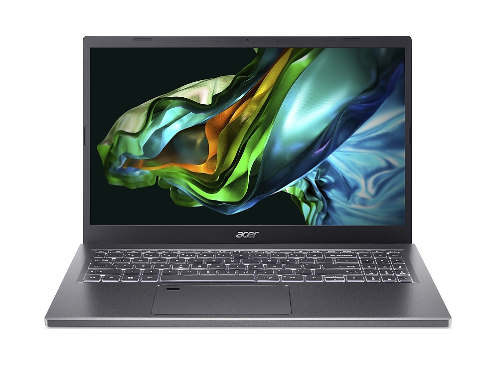 Acer Aspire 5, A515-58M-50SF, Intel Core i5-13420H (up to 4.60GHz, 12MB), 15.6" FHD IPS SlimBezel, 16 GB DDR5, 512GB PCIe NVMe SSD, Intel UMA, Wifi 802.11AX, BT, FP, FHD Cam, KB Backlight, No OS, Gray