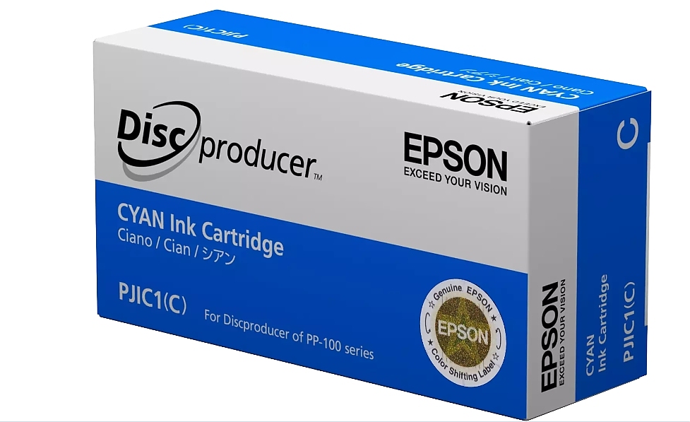 Epson Discproducer Ink PJIC7(C), Cyan