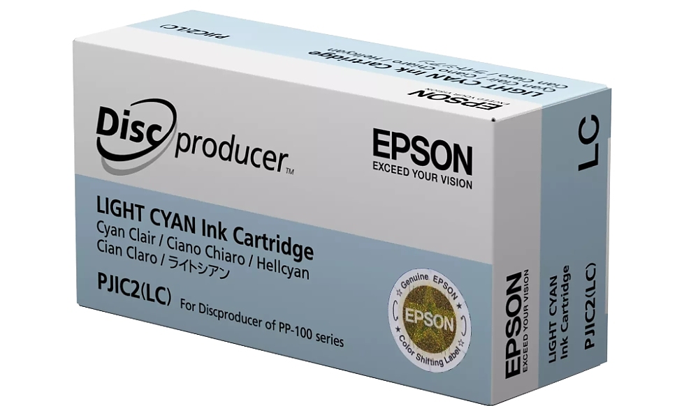 Epson Discproducer Ink PJIC7(LC), Light Cyan