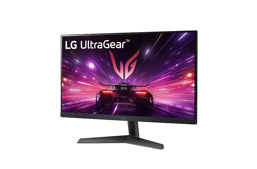 LG 24GS60F-B, UltraGear, 23.8" IPS, AG, 1ms GtG, 180Hz, 1000:1, 300cd/m2, Full HD 1920x1080, NVIDIA G-SYNC, Radeon FreeSync, HDR 10, sRGB 99%, HDMI, DisplayPort, Reader Mode, Headphone out, Tilt, Black