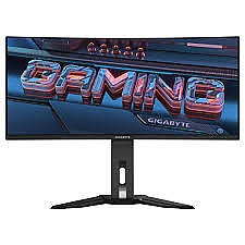 Гейминг монитор GIGABYTE MO34WQC2,QD-OLED, WQHD(3440x1440), 240Hz, 0.03ms, Vesa ClearMR 13000, HDR 400, KVM