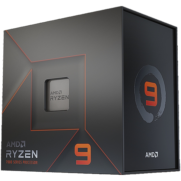 AMD CPU Desktop Ryzen 9 12C/24T 7900X (4.7/5.0GHz Boost,76MB,170W,AM5) box, with Radeon Graphics