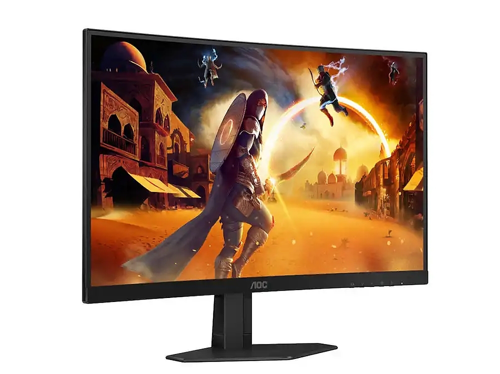 AOC C27G4ZXE, 27" Curved 1500R, VA, WLED, 1920x1080@280Hz, 1ms GtG, 0.3ms MPRT, 300cd m/2, 4000:1, 80M:1 DCR, Adaptive Sync, FlickerFree, Low Blue Light, Tilt, 2xHDMI, DP