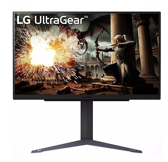 LG 27GS75Q-B, UltraGear 27" IPS, AG, 1ms GtG, 165Hz, 1000:1, 300cd/m2, QHD 2560x1440, HDR 10, sRGB 99%, AMD FreeSync, G-SYNC Compatible, HDMI, DisplayPort, Headphone Out, Reader mode, Black Stabilizer, Tilt, Height Adjustable, Pivot, Black