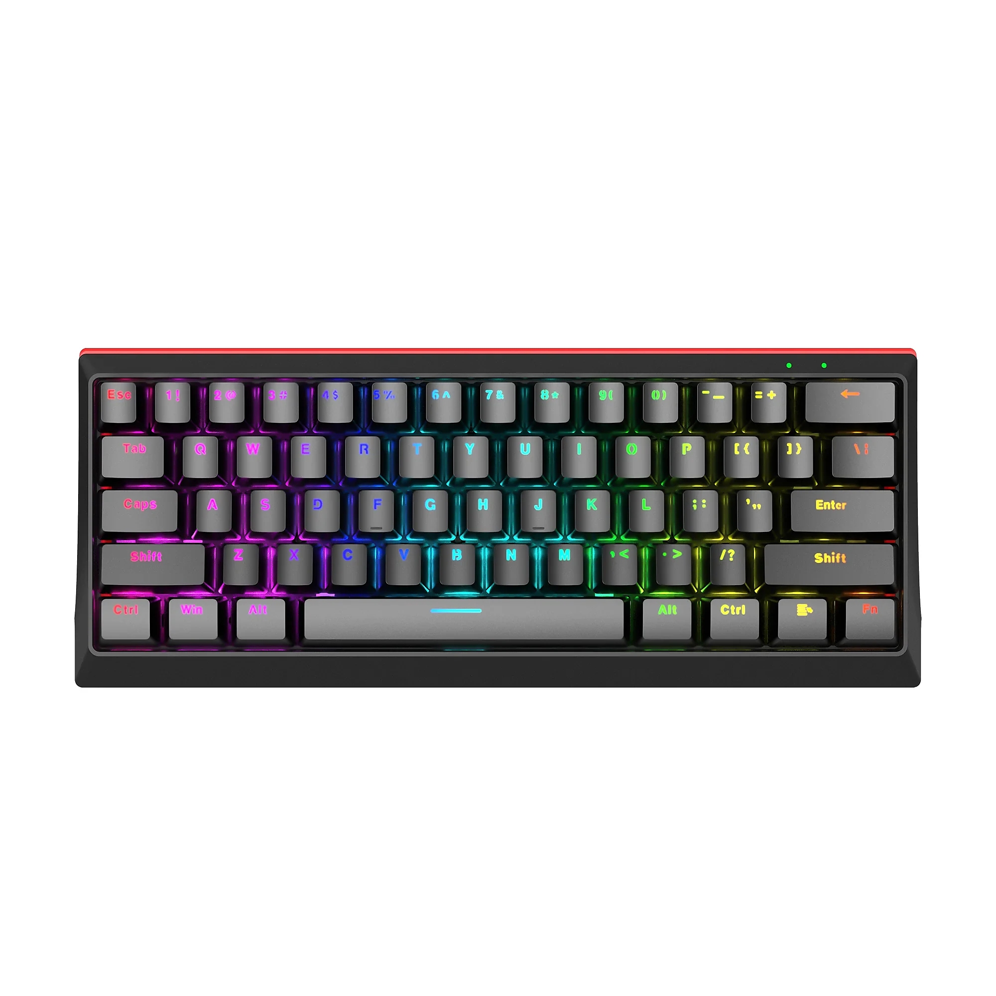 Marvo геймърска клавиатура Gaming Mechanical keyboard 61 keys TKL - Hecate 61B - KG962G - BLUE switches