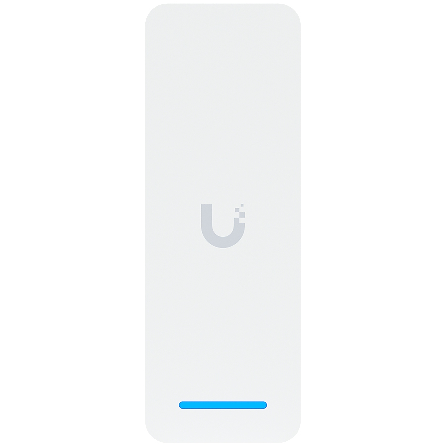 Ubiquiti Access Ultra Tamper-resistant access reader with a built-in hub for complete, single-door entry control from one device,  Lock terminal (12V/1A), Exit request input