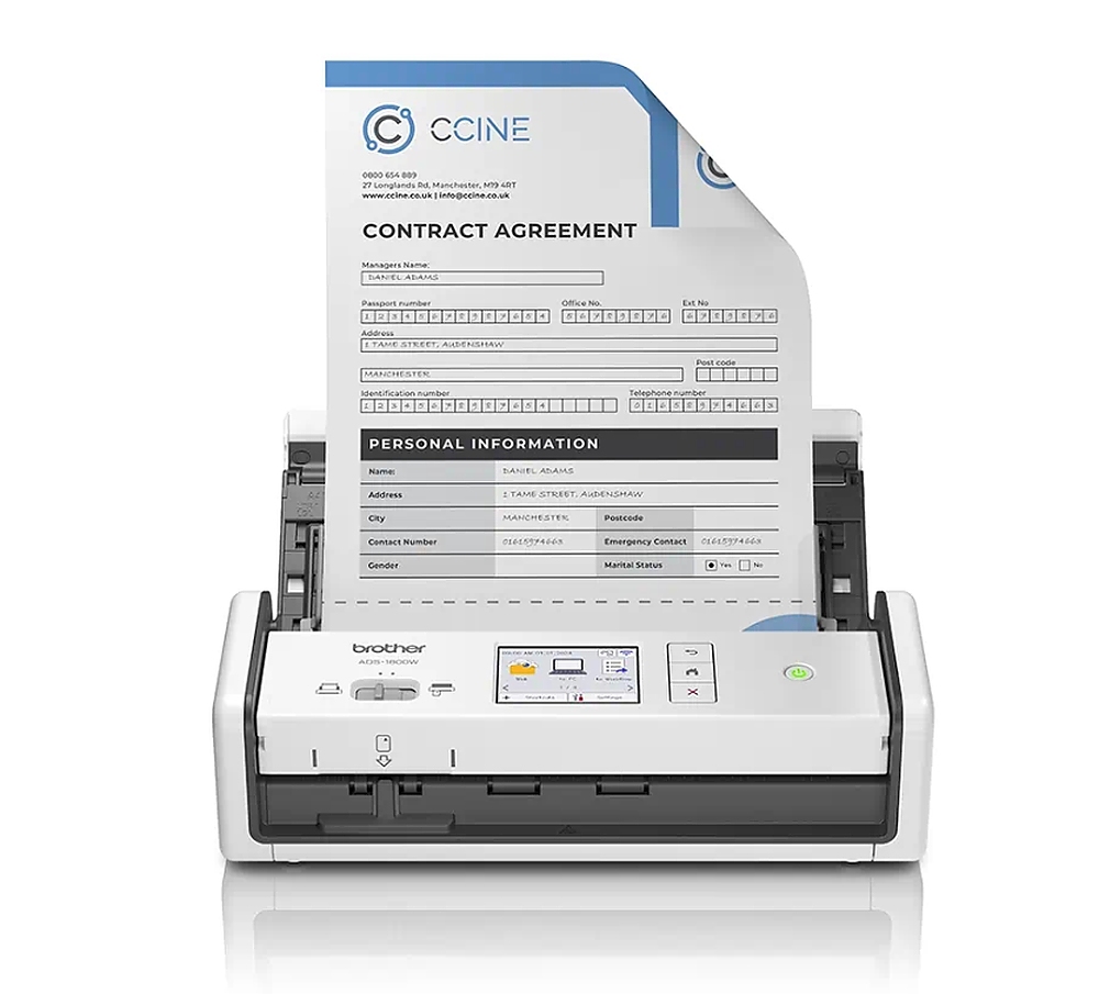 Brother ADS 1800W Document Scanner