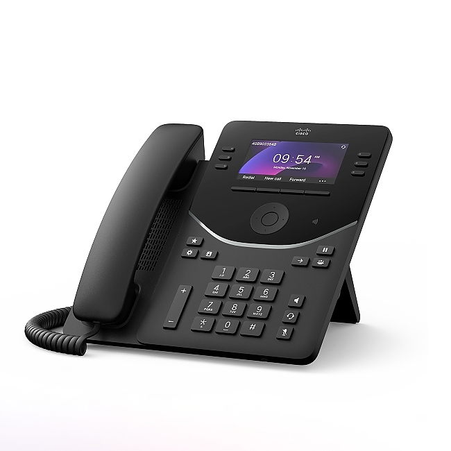 Cisco Desk Phone 9851, Carbon Black