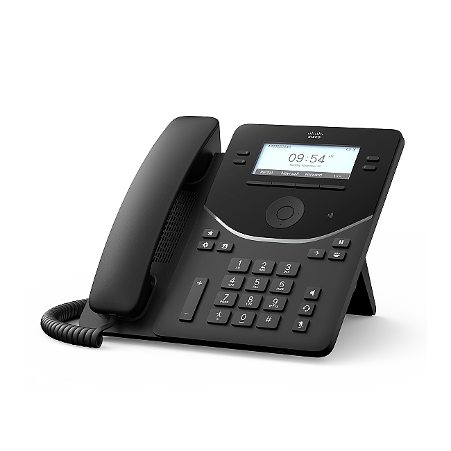 Cisco Desk Phone 9841, Carbon Black