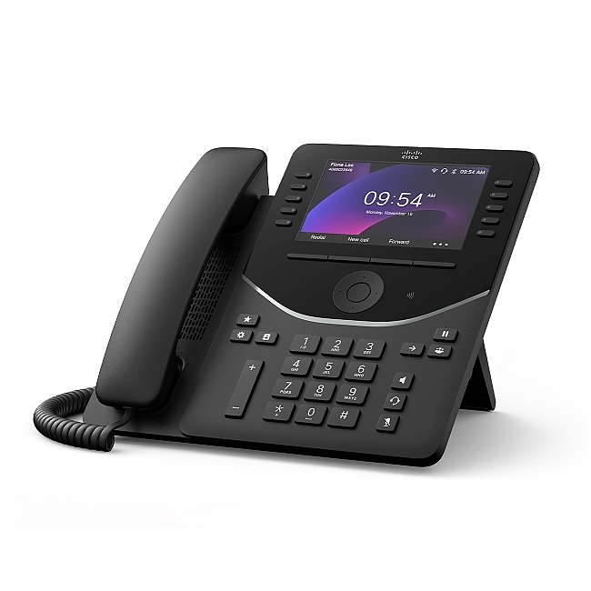 Cisco Desk Phone 9861, Carbon Black