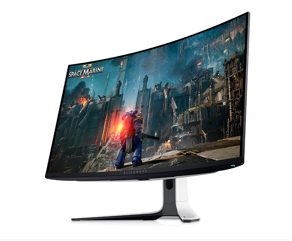 Dell Alienware AW3225QF, 31.6" QD-OLED Anti-reflection, IPS, 0.03ms, 1000 cd/m2, 4K UHD (3840 x 2160), 240Hz, HDR, NVIDIA G-SYNC+VESA, HDMI, DP, USB 3.2, Height Adjustable, Swivel, Tilt, Black