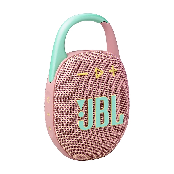 JBL CLIP 5 PINK Ultra-portable and waterproof Speaker