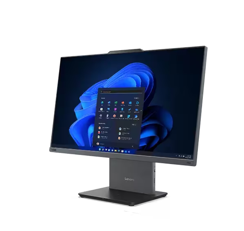 Lenovo ThinkCentre neo 50a 27 G5 AIO Intel Core i5-13420H (up to 4.6GHz, 12MB), 16GB DDR5 5200MHz, 512GB SSD, 27" FHD (1920x1080) IPS AG, Intel UHD Graphics, WLAN, BT, 5MP Cam, KB, Mouse, Luna Grey, Monitor Stand, DOS, 3Y Onsite