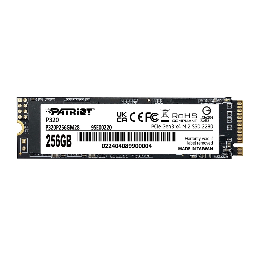 Patriot P320 256GB M.2 2280 PCIE