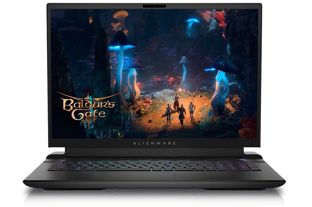 Dell Alienware m18 R2, Intel Core i7 14650HX (16-Core, 30MB L3 Cache, up to 5.2GHz), 18" QHD+ (2560x1600) 165Hz, 3ms, FHD IR Cam, 32GB,DDR5, 5600 MT/s, 1TB SSD, RTX 4060 8GB GDDR6, Wifi 7 Ready, BT, Win11 Pro, Dark Metallic+Dell Alienware AW920H