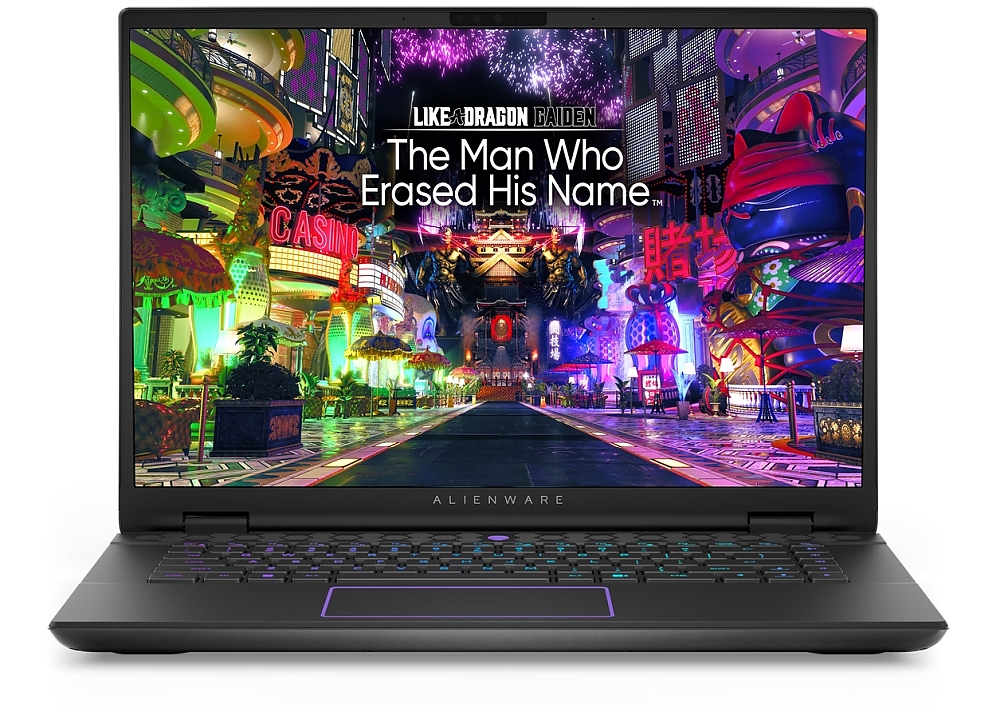 Dell Alienware m16 R2, Intel Core Ultra 7 155 H( 16 cores, 1.40 to 4.80 GHz ), 16.0" QHD+ (2560x1600) 240Hz, 3ms, FHD IR Cam, 16GB,DDR5, 5600MT/s, 1TB SSD, RTX 4060, 8GB GDDR6, Wifi 7, Win11 Pro, Dark Metallic Moon, 3Y PS+Dell Alienware AW920H