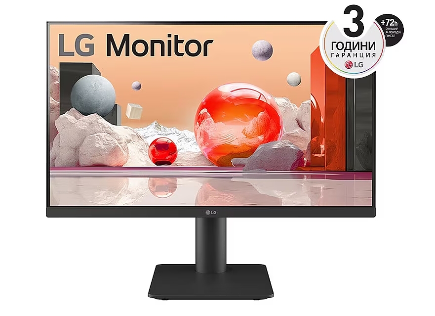 LG 24MS550-B,  23.8" IPS, AG, 5ms, 100Hz, 1000:1, 250cd/m2, Full HD 1920x1080, NTSC 72%, Reader Mode,  2xHDMI,  Speaker 2W x 2, Tilt, Height, Reader Mode, Headphone Out, Black