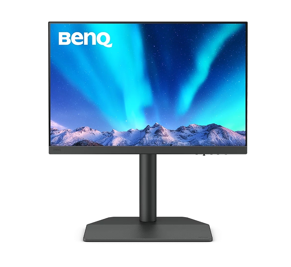 BenQ SW242Q, 24.1" IPS, 5ms, 2560x1600 QHD, 16:10, Photo. Monitor, sRGB 100%, Adobe RGB 99%, HDR10, 14-Bit 3D LUT, Delta E, 1000:1, 20M:1 DCR, 400 cd/m2, HDMI 2.0, DP 1.4, USB-C (90W), CReader, H/W calibration, HPhpon.jack, Height Adj., Pivot, Tilt, Swiv