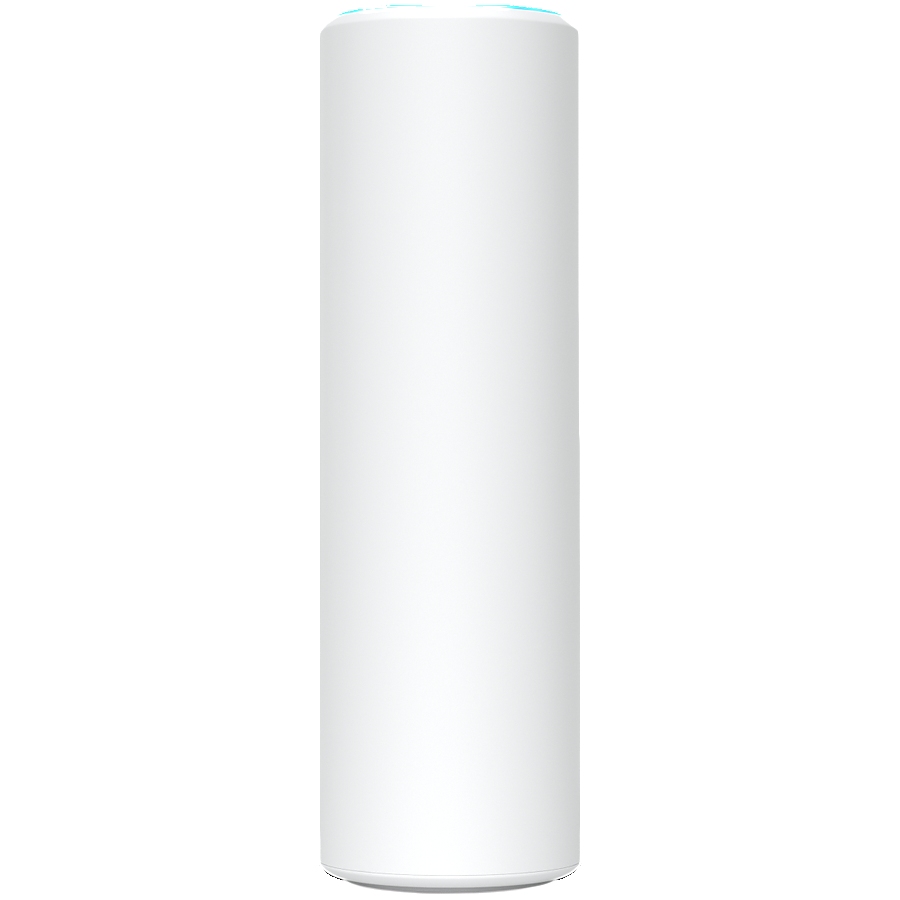 UBIQUITI U6 Mesh, WiFi 6, 6 spatial streams, 140 m² (1,500 ft²) coverage, 300+ connected devices, Powered using PoE, GbE uplink, Versatile tabletop, wall, and pole mounting, Weatherproof (outdoor exposed).